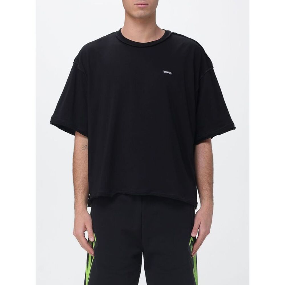Disclaimer Men Cotton T-Shirt With Logo Disclaimer